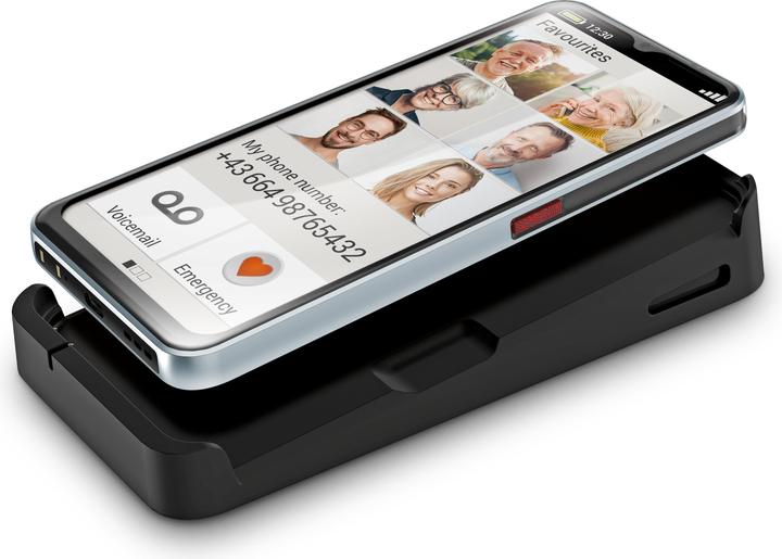 Produktbild Emporia SMART.6, Senioren-Smartphone (128 GB, Schwarz, 6.58", Single SIM, 50 Mpx, 5G)