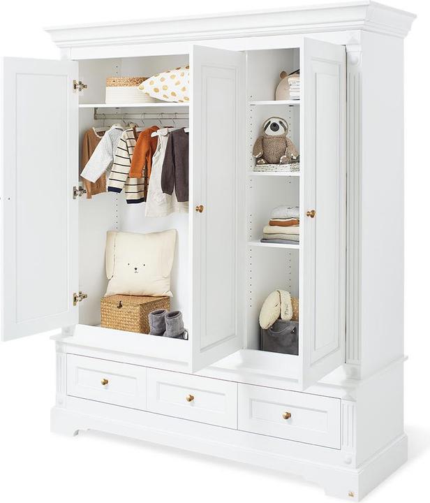 Actual product image Pinolino Limited Edition - Emilia Gold wide large (Children's wardrobes)