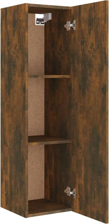 Produktbild VidaXL 4-tlg. TV-Schrank-Set Räuchereiche Holzwerkstoff,Farbe