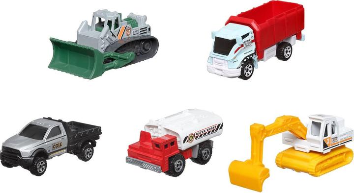 Actual product image Matchbox Toy cars gift set 5 pieces Construction III