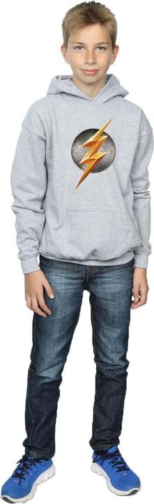 Image du produit - Sweat à capuche JUSTICE LEAGUE MOVIE FLASH EMBLEM - Garçon (116)