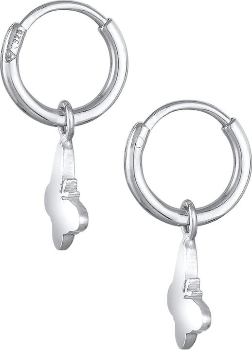 Image du produit Elli Boucles d'oreilles créoles papillon 925 argent (Argent sterling 925)