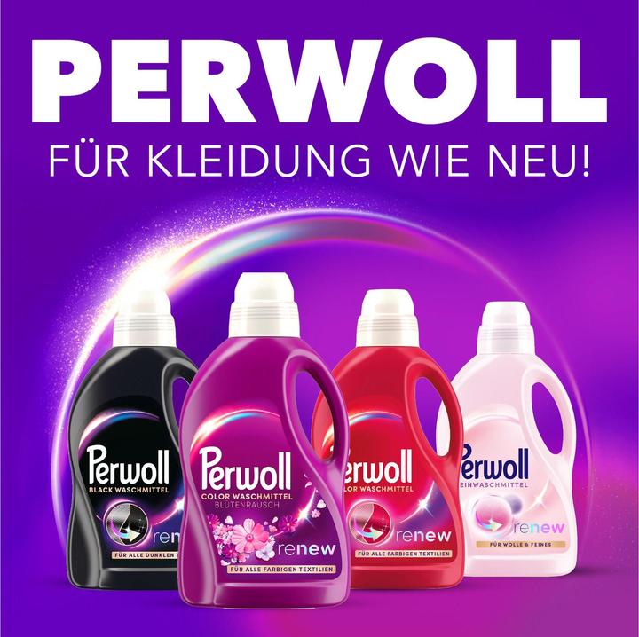 Produktbild Perwoll Renew Flüssig Color Blütenrausch (52 Waschgänge, Gel)