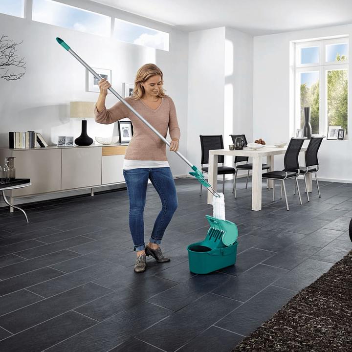 Produktbild Leifheit Set Wischtuchpresse Profi Compact mit Bodenwischer (1 Stk.)