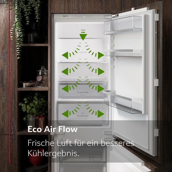 Produktbild Neff Set aus Ein/Unterbau-Kühlschrank und Zubehör, KI2222FE0 + KSGG0MZ0, KMKL88GF1 (119 l)