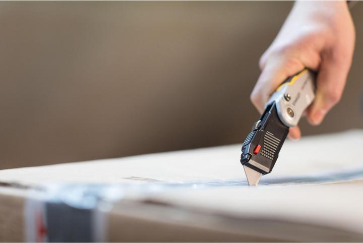 Produktbild Stanley FatMax Klappmesser FMHT010320 (mit automatischer Öffnung durch Knopfbedienung, einziehbare (Cutter)