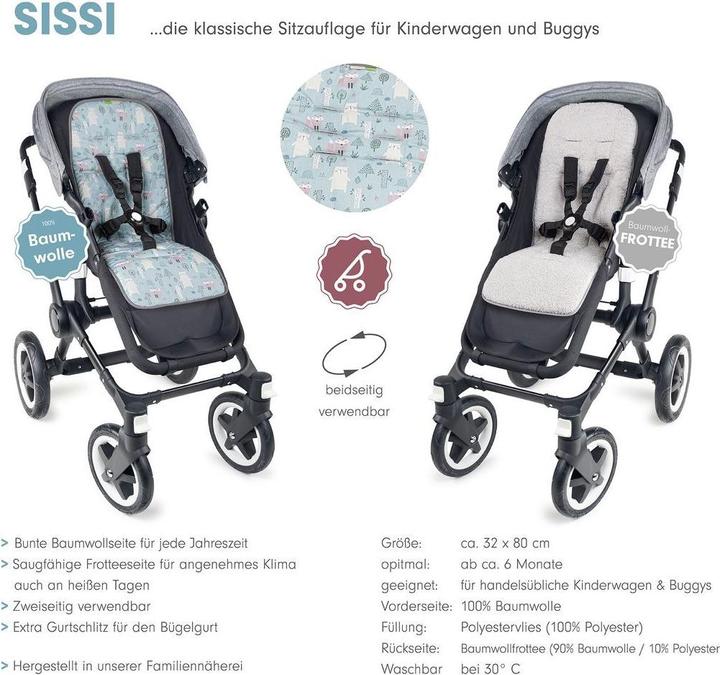 Immagine prodotto Liebes von Priebes Sitzauflage für Kinderwagen und Buggys Sissi