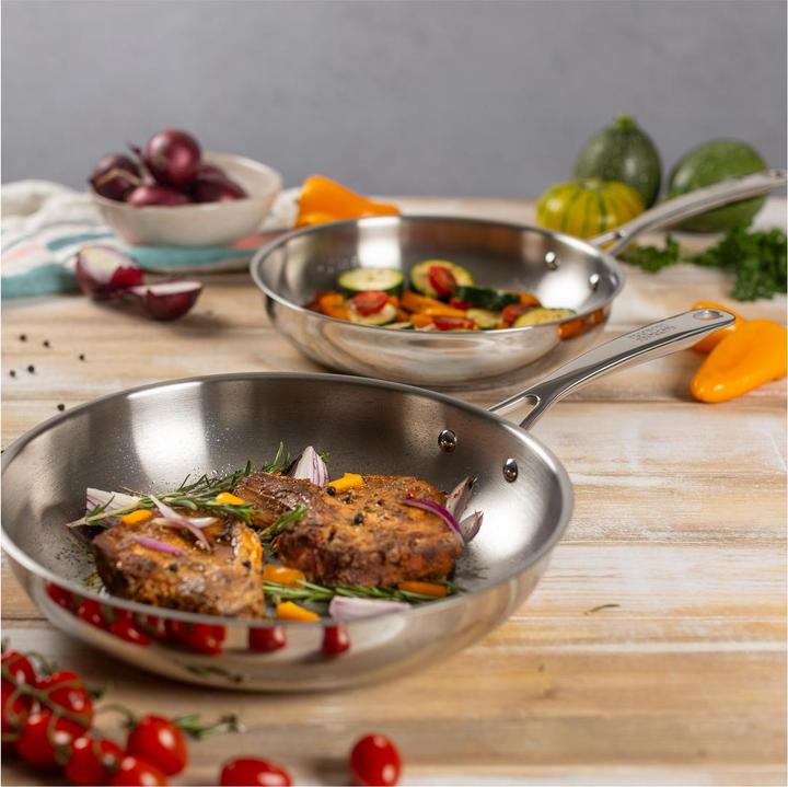Produktbild Kuhn Rikon Bratpfannen Set (28 cm, Bratpfanne, Edelstahl)