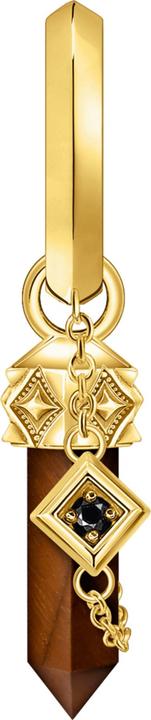 Immagine prodotto Thomas Sabo Creola singola con ciondolo occhio di tigre rosso placcato in oro (Argento 925)