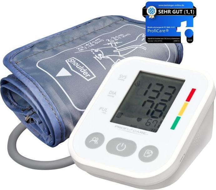 Profi-Care Blutdruckmessgerät (Blutdruckmessgerät Oberarm)