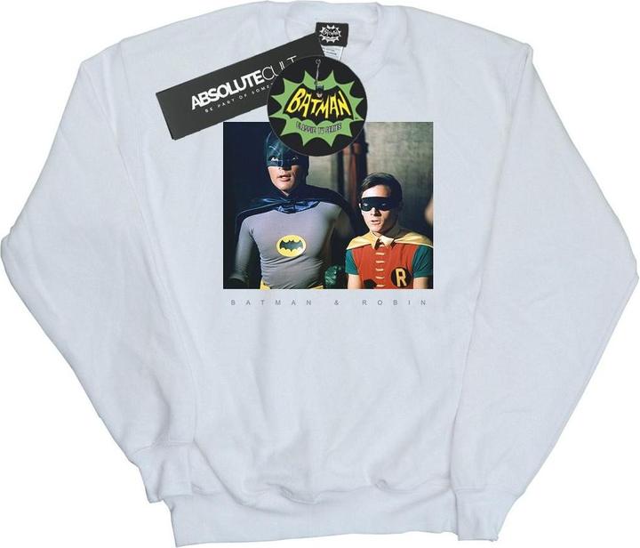 Batman TV Series Dynamic Duo Photograph Sweatshirt (XL)