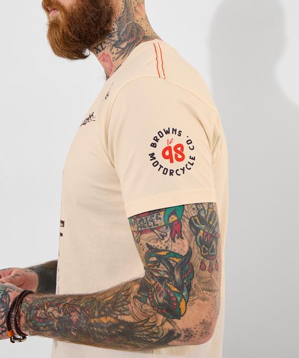 Image du produit Joe Browns Sketchy Motorbike Graphic Short Sleeve T-Shirt (S)