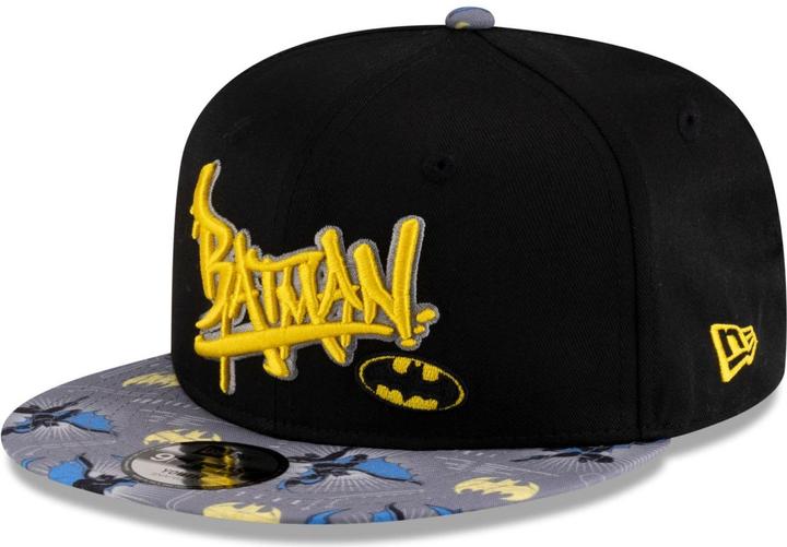 New Era 9Fifty Snapback Kinder Cap - Batman Graffiti - Child (53, 54 C, 52 C)