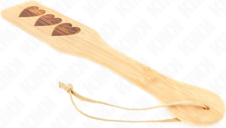 Actual product image Kink BAMBOO PALLET HEART DESIGN 32 X 5.5 CM