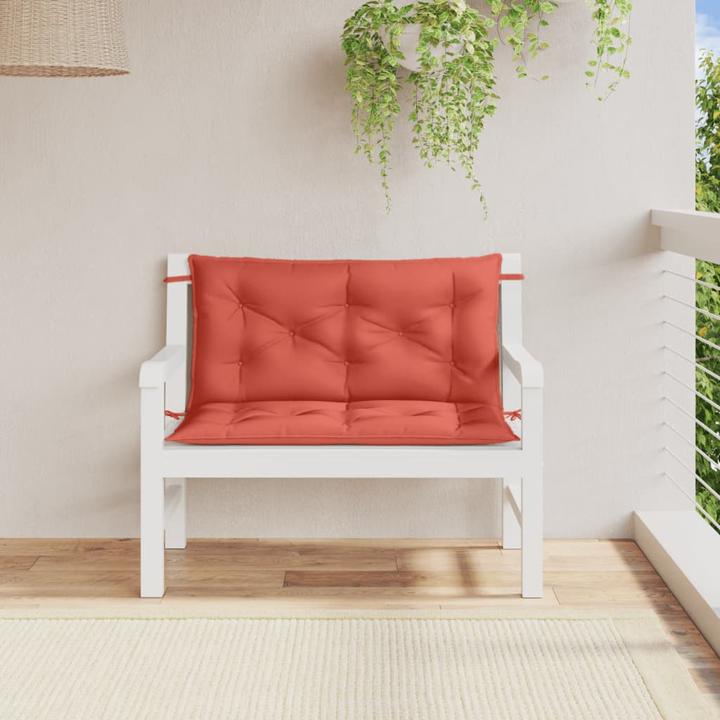 Produktbild VidaXL Gartenbank-Auflagen 2 Stk. Stoff (100 x 50 x 7 cm)