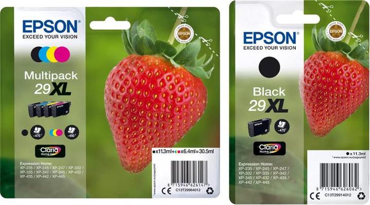 Image du produit Epson 29XL - Cartouche d'encre - Multipack + Noir (EPST 29XL Multi)