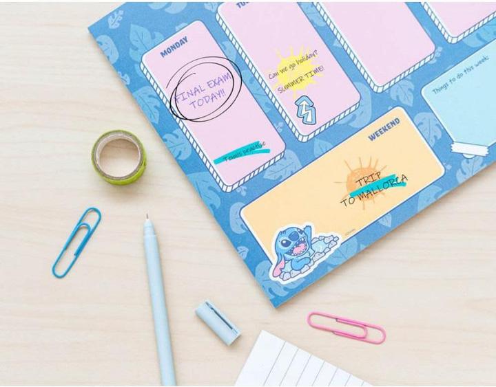 Image du produit Disney Stitch - Agenda semainier 54 pages A4 (A4)