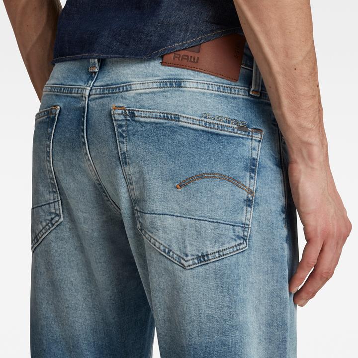 Actual product image G-Star 3301 Straight Tapered Jeans Elto Stretch indigo aged (W34/L32)
