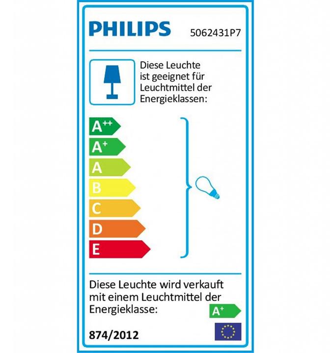 Energie-Label Philips Hue Argenta Basis BT (1400 lm, GU10)