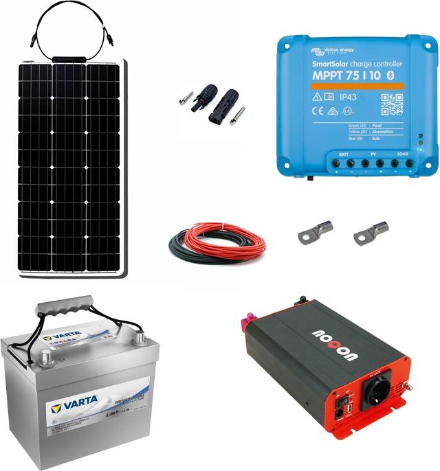 Produktbild Noqon Solaranlage Set (80 W)