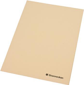 Soennecken File cover 1285 DIN A4 cardboard chamois 100 pcs./pack. (A4, 100 x)