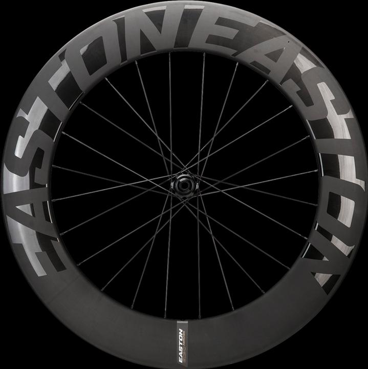 Actual product image Easton EC90 AERO 85 Road CLN Disc Front Wheel 12x100 (Front wheel, 28")