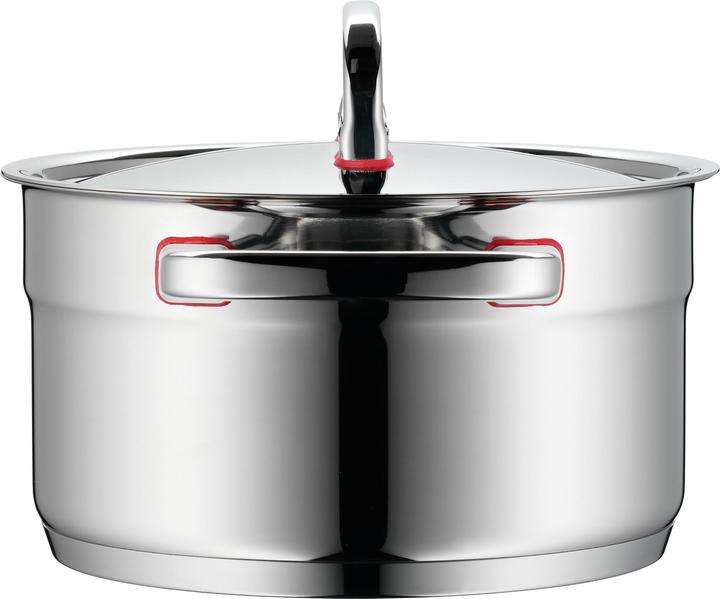 Actual product image WMF Meat casserole PREMIUM ONE silver (16 cm, Pot, Stainless steel)