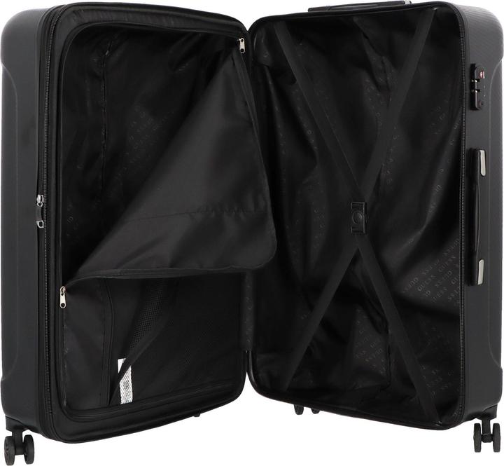 Actual product image Guess Harde suitcase / trolley / travel case - Lustre2 - 75 cm - Zwart (124 l, XL (from 140l))