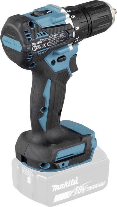 Actual product image Makita DDF487Z (Rechargeable battery operated)