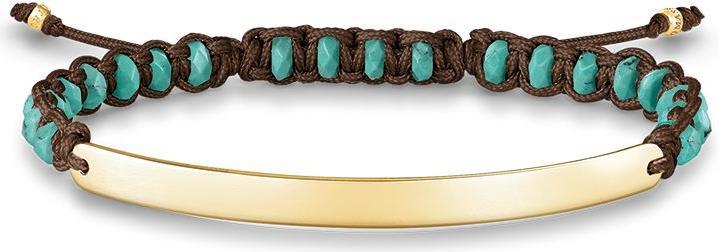 Image du produit Thomas Sabo Bracelet vert (19 cm, Matières plastiques, Argent)