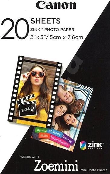 Actual product image Canon Zinc ZP-2030 (Photo (5x7.6cm), 20 x)