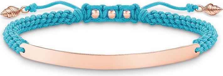 Thomas Sabo Armband Muschel (19 cm, Kunststoff, Silber)
