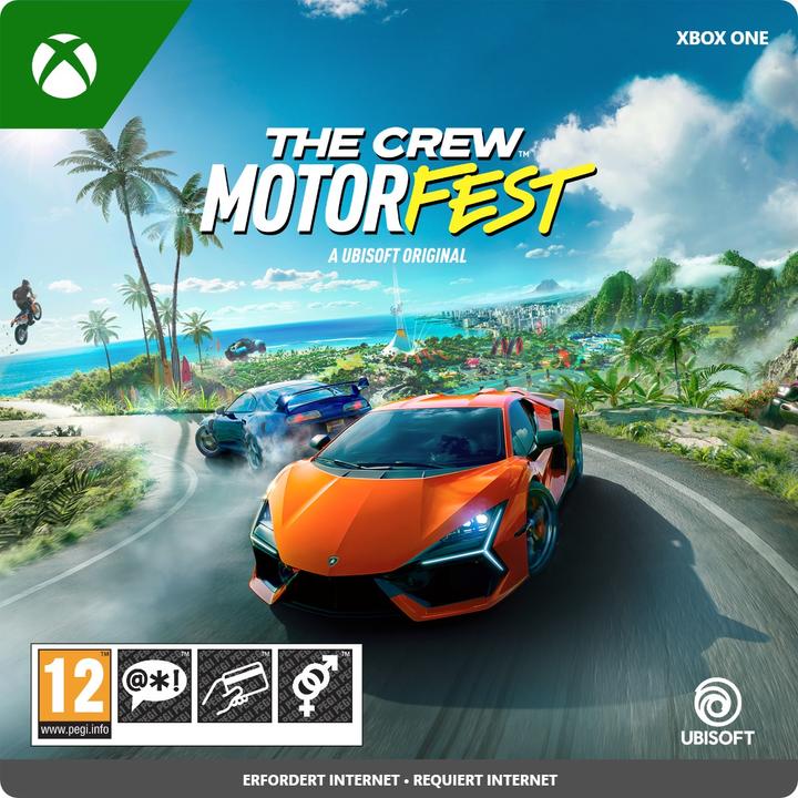 Actual product image Microsoft Xbox The Crew Motorfest Std Edt XB1 Download Code (Xbox One S, Xbox One X)