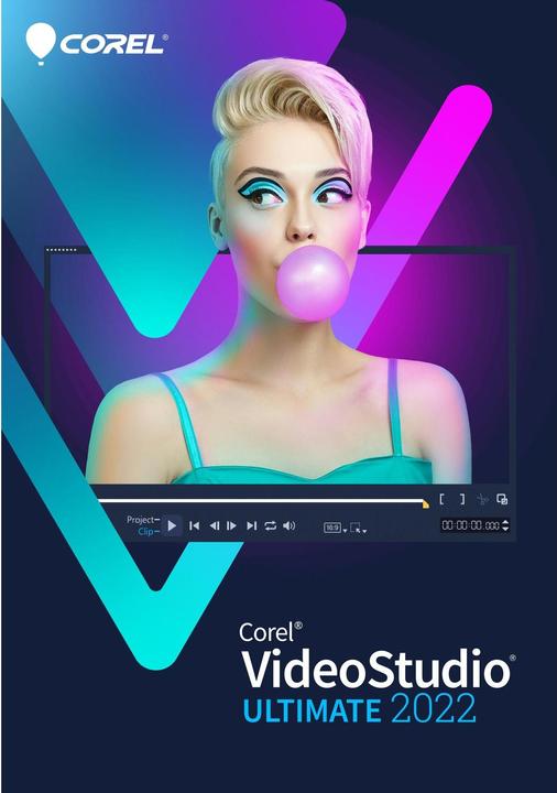 Image du produit Corel VideoStudio 2022 Ultimate (1 Utilisateur, Illimité)