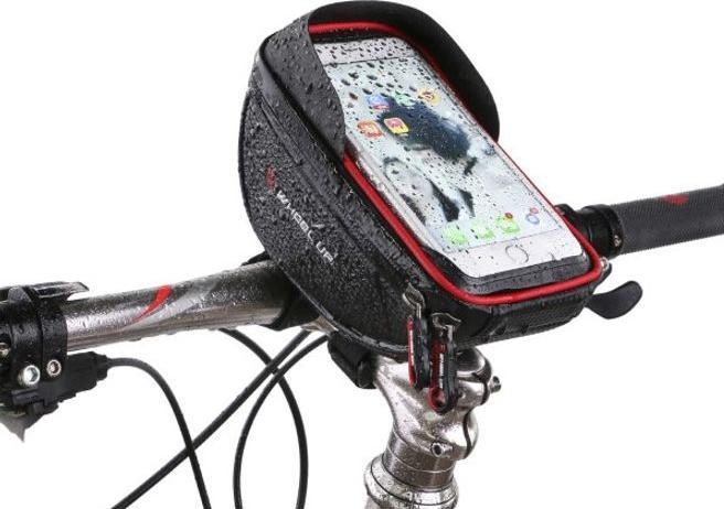 Actual product image Wheel Up Bike mount for cell phones up to 6 inch