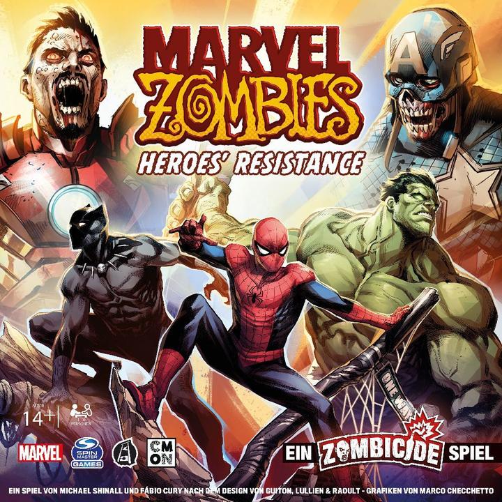 Image du produit Cmon Marvel Zombies : Heroes' Resistance - A Zombicide Game, jeu de société, pour 1 à 4 joueurs, 14 ans (Allemand)