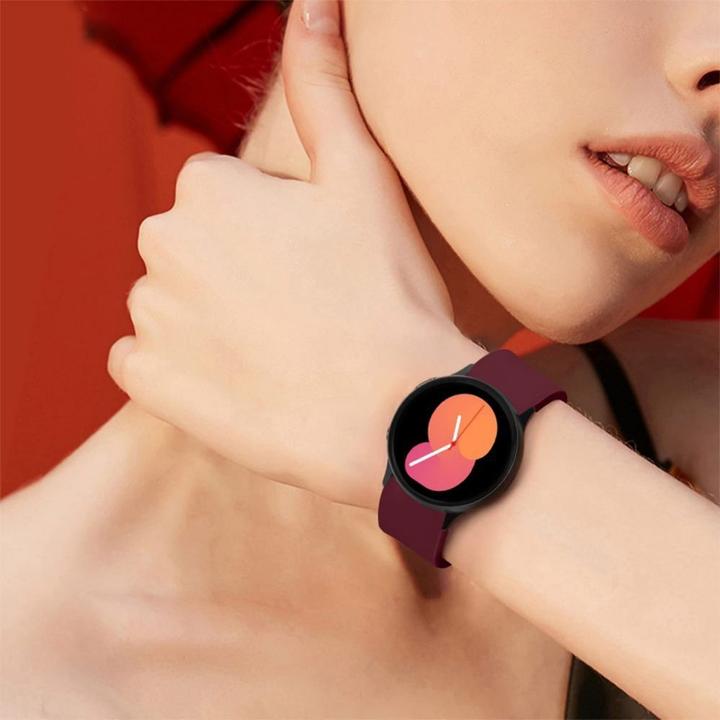 Image du produit Tech-Protect Smartwatch Samsung Galaxy Watch 4 bracelet, couleur blanche (TPU)