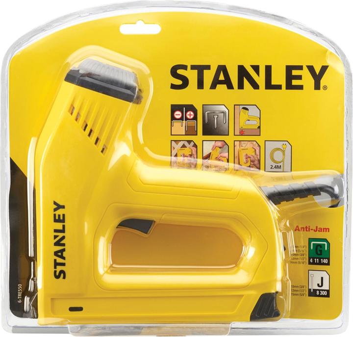 Actual product image Stanley Electric tacker 6-TRE550 for staples 6 - 14 mm