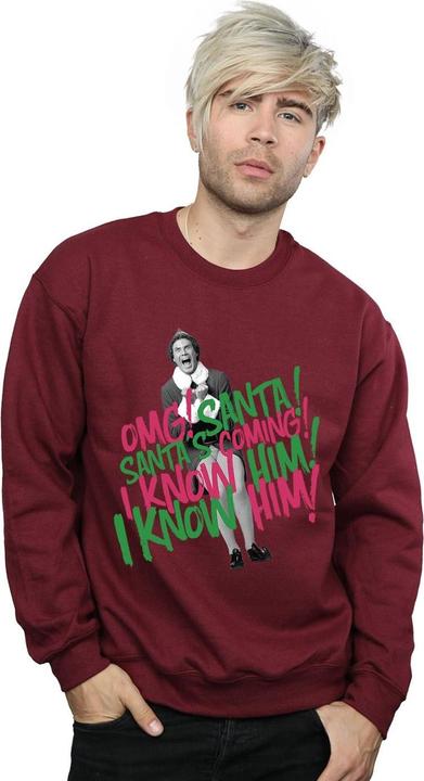 Produktbild Elf Santa's Coming Sweatshirt (XL)