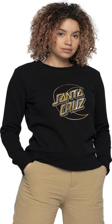 Actual product image Santa Cruz Holo Moon Dot Front Crew (10)