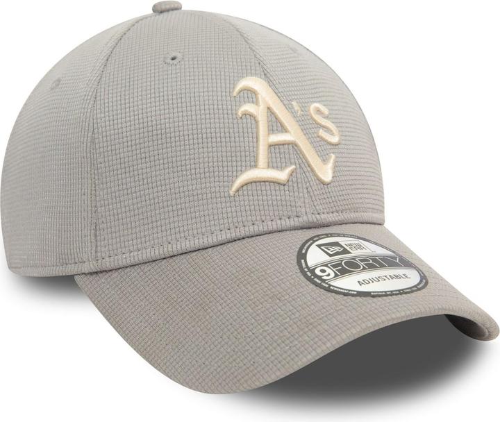 Produktbild New Era 9Forty Strap Cap - PIVOT KNIT Oakland Athletics grau