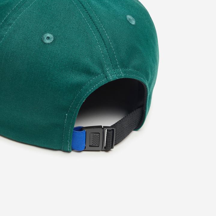 Image du produit Decathlon Casquette 6 Pan à visière plate, vert