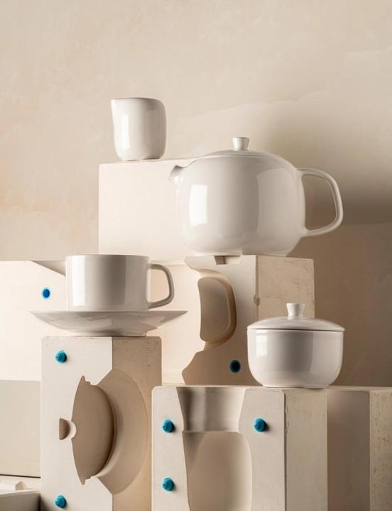 Immagine prodotto Revol Tazza da caffè Madeleine D9cm H9,5cm D33cl bianco alabastro (330 ml)