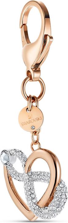 Immagine prodotto Swarovski Portachiavi con cuore e segno dell'infinito