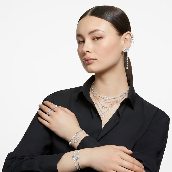 Produktbild Swarovski Gema Blume Armband (24 cm, Swarovski Metall)