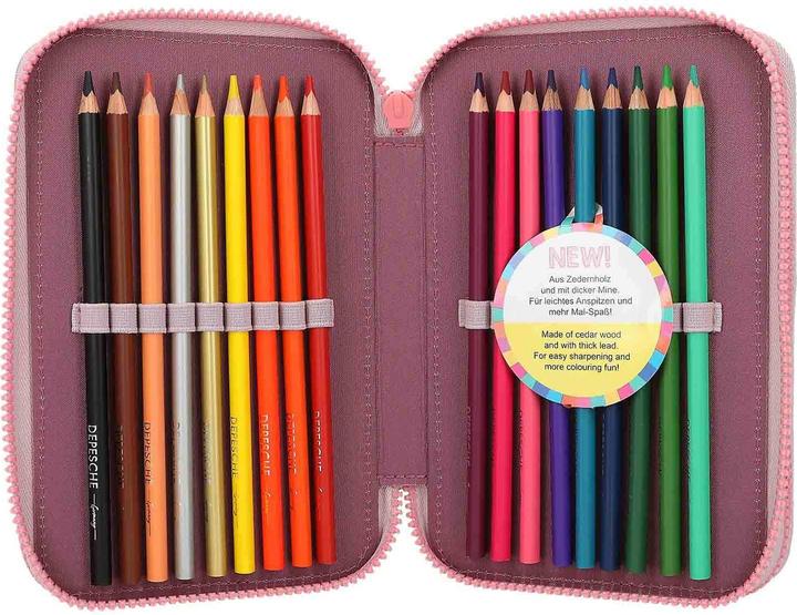 Actual product image Depesche TOPModel - Triple Pencil Case BEST FRIENDS LED ( 0411753 )