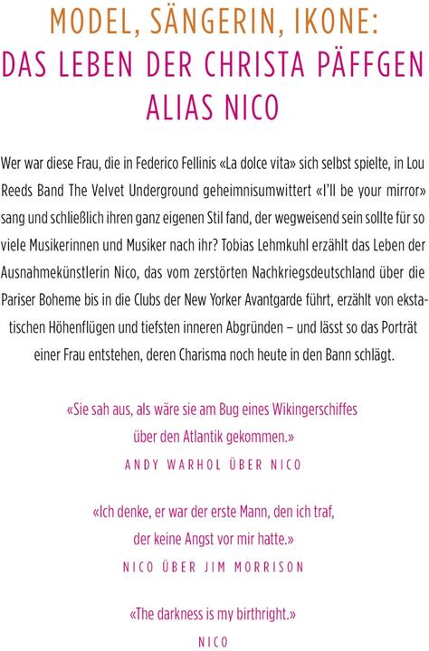 Produktbild Nico (Deutsch, Tobias Lehmkuhl, 2018)