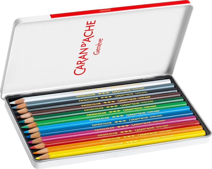 Immagine prodotto Caran d'Ache Matite colorate Swisscolor (Colore misto, 12 x)