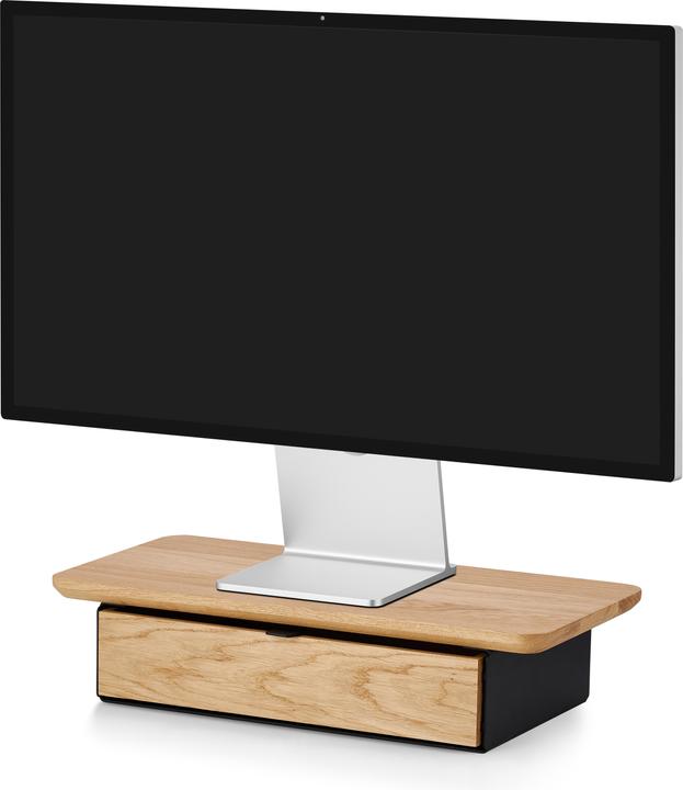 Image du produit Oakywood Schreibtischregal Mini | Platzsparender Monitorständer mit Schublade