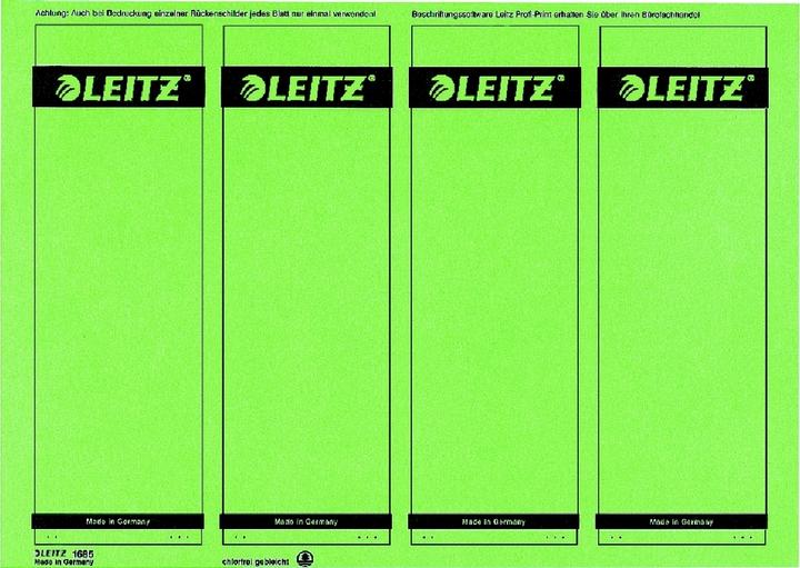 Nutritional values and ingredients Leitz PC inscribable spine labels for quality folders 180°.